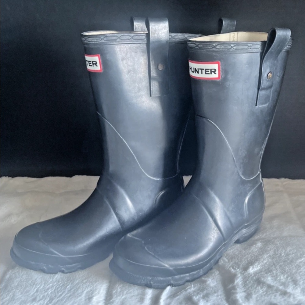 Hunter Classic Black Rain Boots - Picture 3 of 11